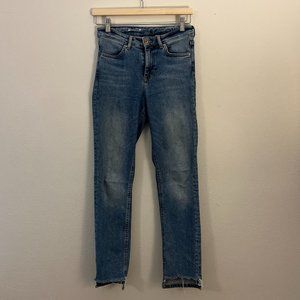 Denim High Waisted Skinny Jean